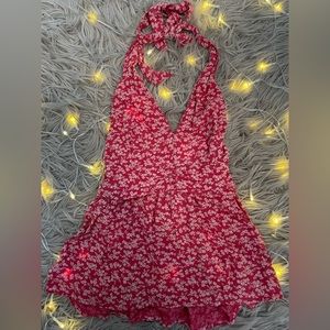 American Eagle Floral Halter Tanktop